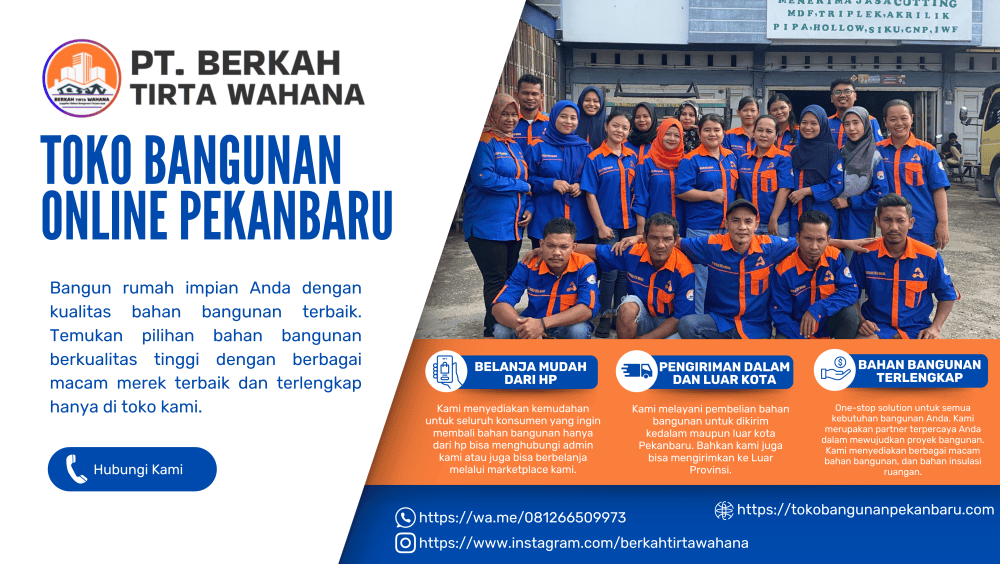 Atap Premium Pekanbaru by PT Berkah Tirta Wahana